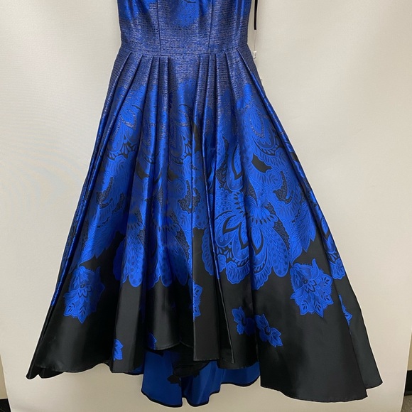 Mon Cheri High Low Illusion mesh sweetheart neckline gown - Picture 13 of 16